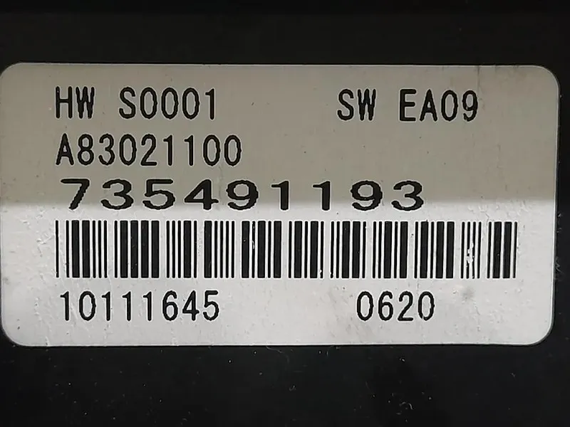 Modulo Comando Riscaldamento Clima A83021100 Fiat 500 II 2008