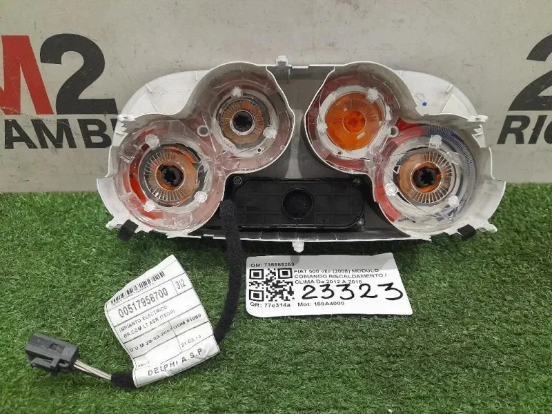 Modulo Comando Riscaldamento Clima 735491194 Fiat 500 II 2008
