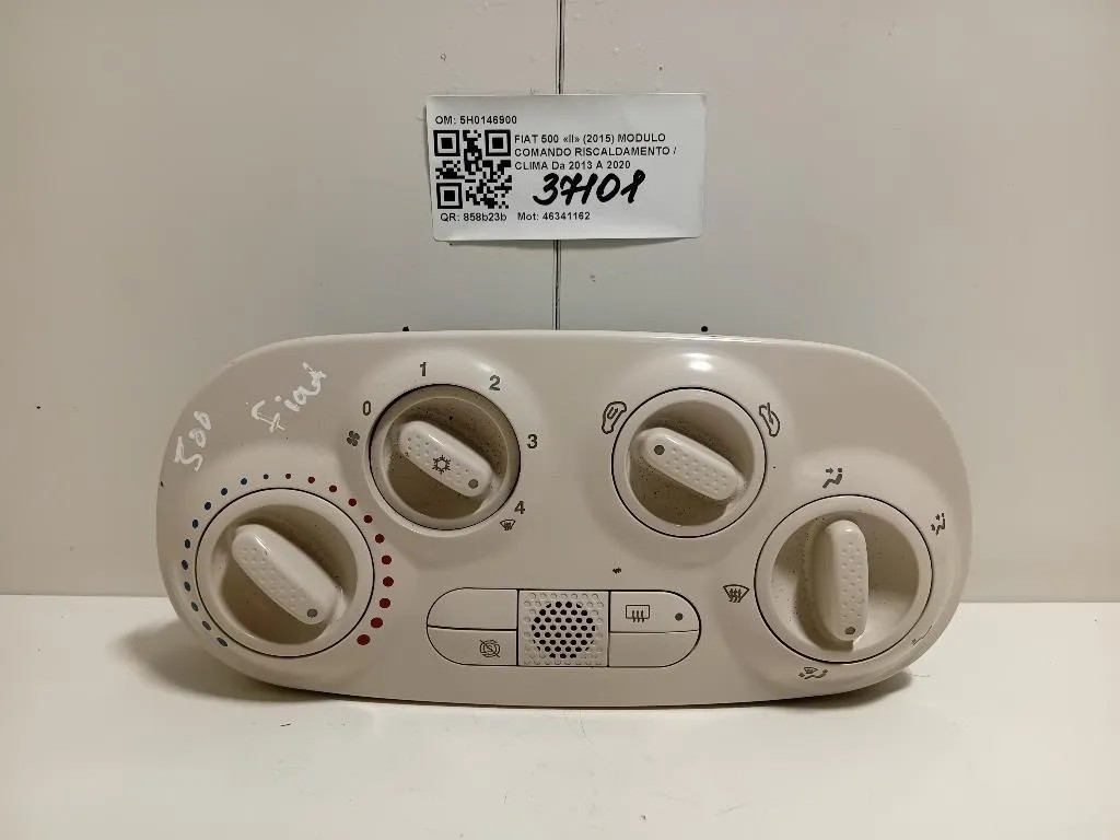 Modulo Comando Riscaldamento Clima 5H0146900 Fiat 500 II 2015