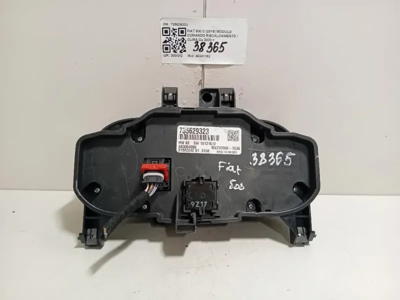 Modulo Comando Riscaldamento Clima 735629323 Fiat 500 C 2015