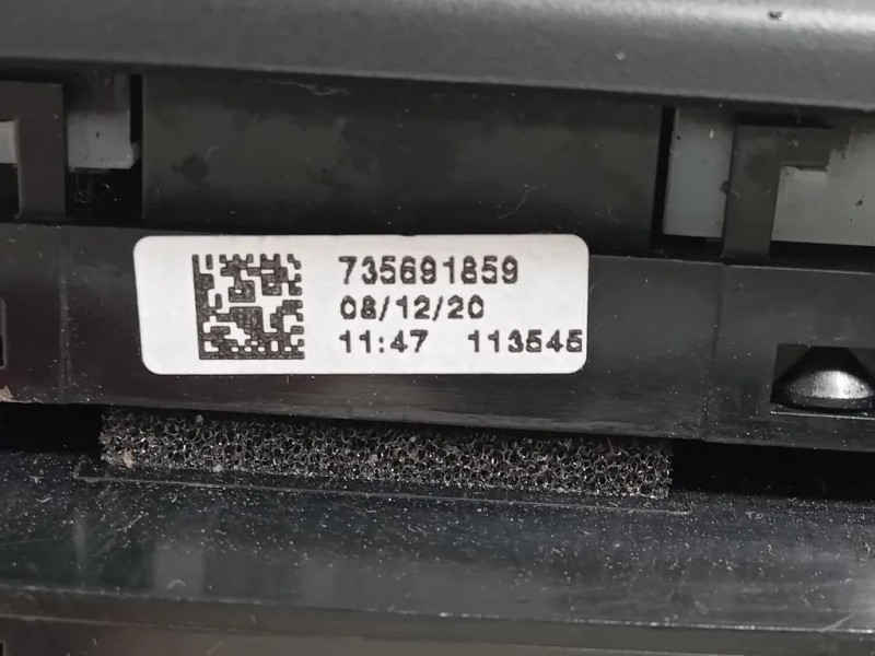 Modulo Comando Riscaldamento Clima 735629323 Fiat 500 C 2015