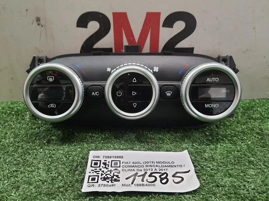 Modulo Comando Riscaldamento Clima 735613955 Fiat 500L 2013