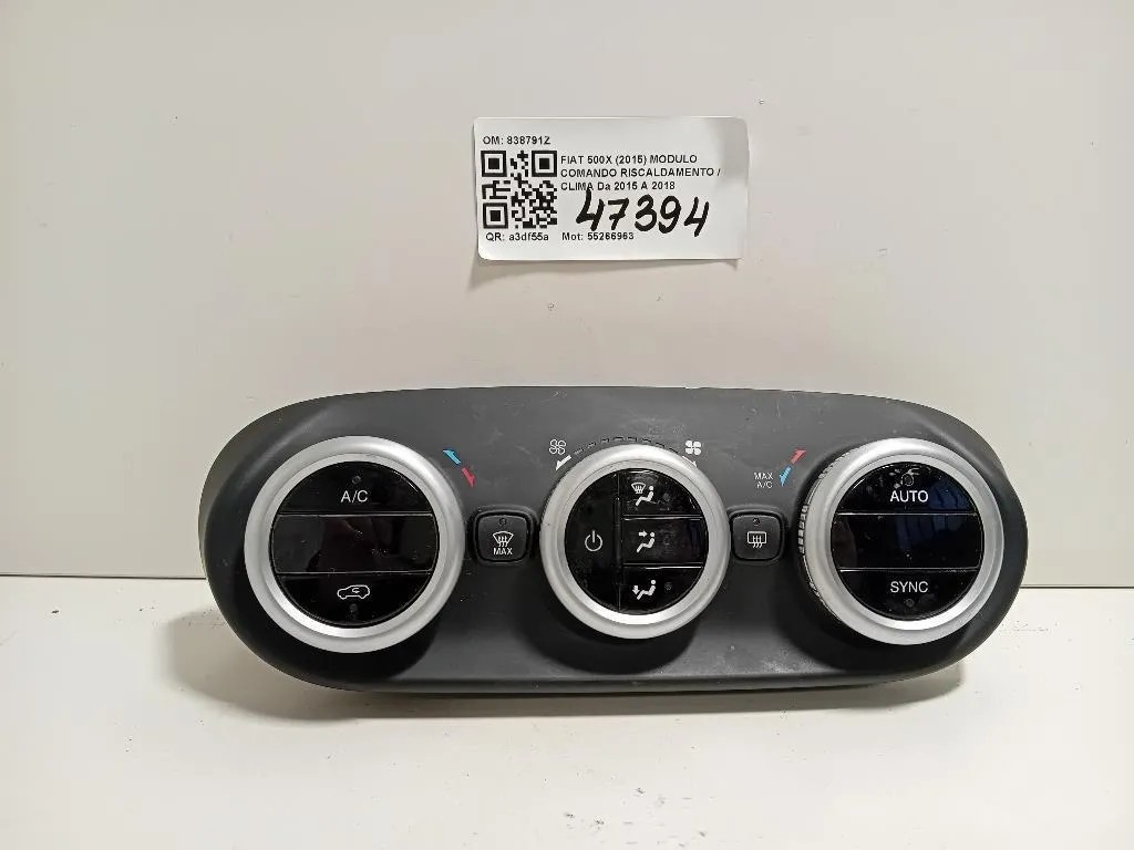 Modulo Comando Riscaldamento Clima 838791Z Fiat 500X 2015