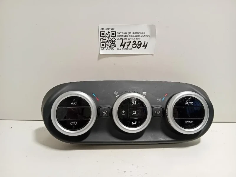 Modulo Comando Riscaldamento Clima 838791Z Fiat 500X 2015