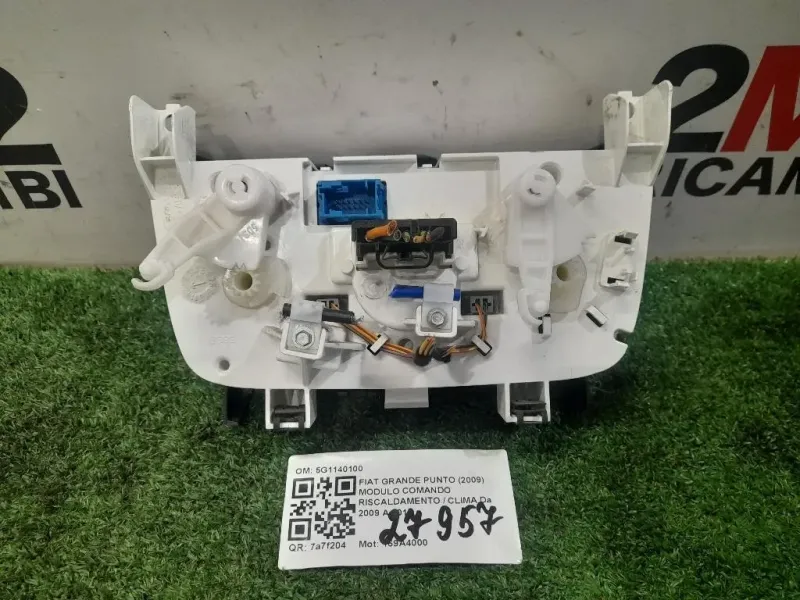 Modulo Comando Riscaldamento Clima 5G1140100 Fiat Grande Punto 2009