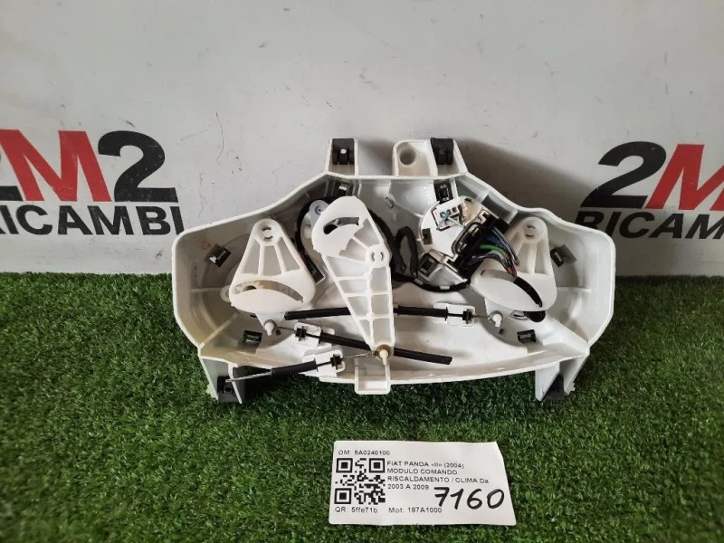 Modulo Comando Riscaldamento Clima 5A0240100 Fiat Panda II 2004