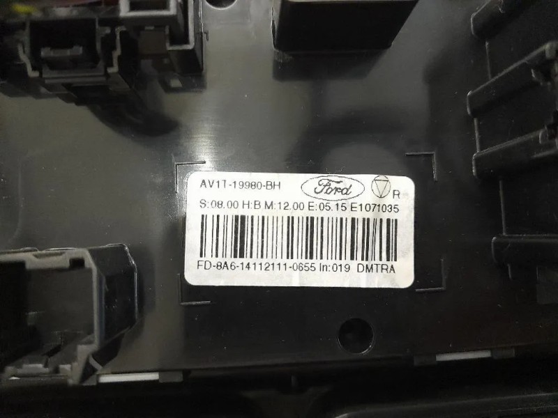 Modulo Comando Riscaldamento Clima AV1T19980BH Ford B-max 2012
