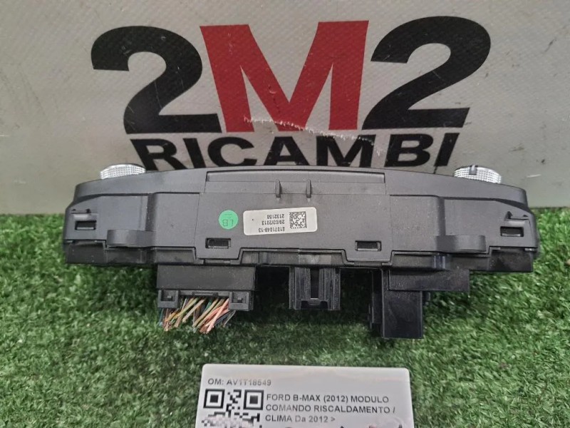 Modulo Comando Riscaldamento Clima AV1T18549 Ford B-max 2012