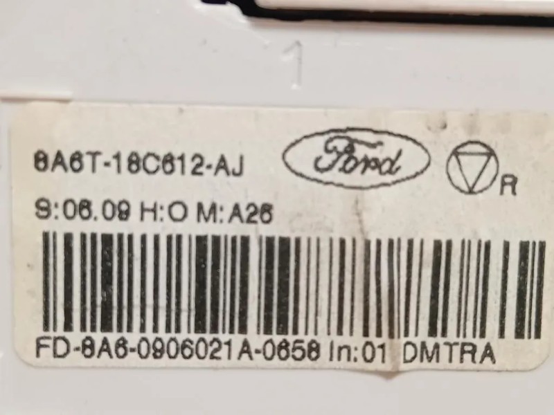 Modulo Comando Riscaldamento Clima 8A6T 18C612 Ford Fiesta VI 2008