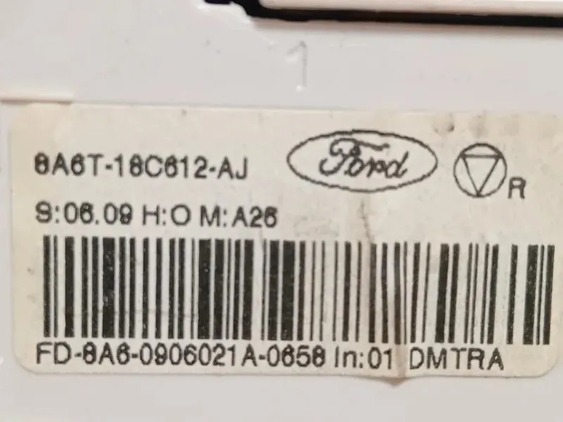 Modulo Comando Riscaldamento Clima 8A6T 18C612 Ford Fiesta VI 2008