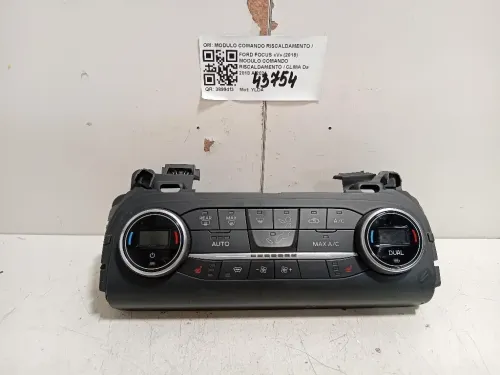Modulo Comando Riscaldamento Clima JX7T18C612DD Ford Focus V 2018