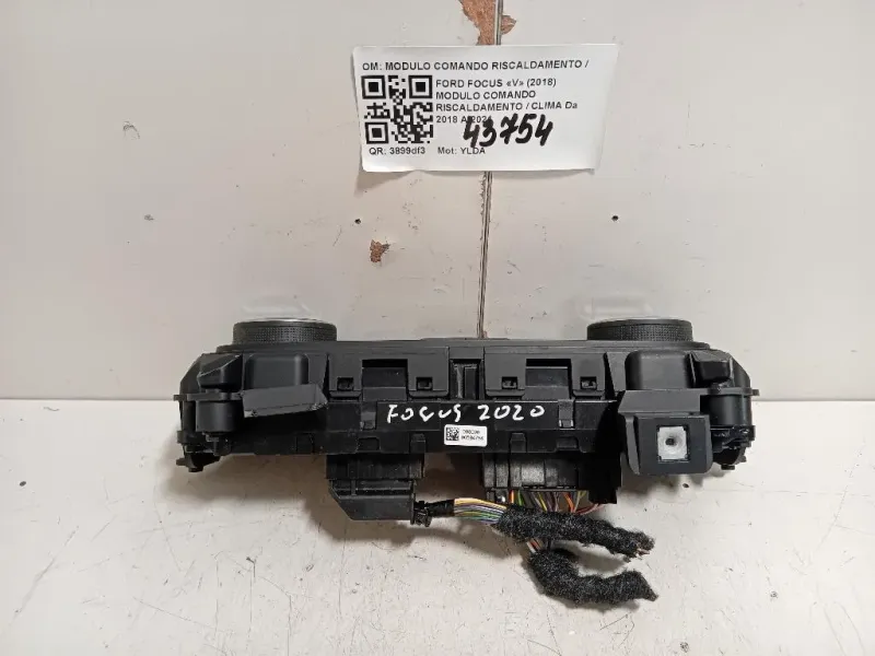 Modulo Comando Riscaldamento Clima JX7T18C612DD Ford Focus V 2018