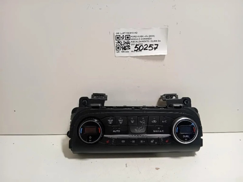 Modulo Comando Riscaldamento Clima LJ6T-18C612-HD Ford KUGA III 2020