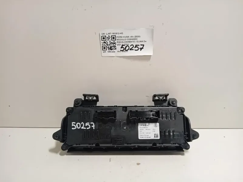 Modulo Comando Riscaldamento Clima LJ6T-18C612-HD Ford KUGA III 2020