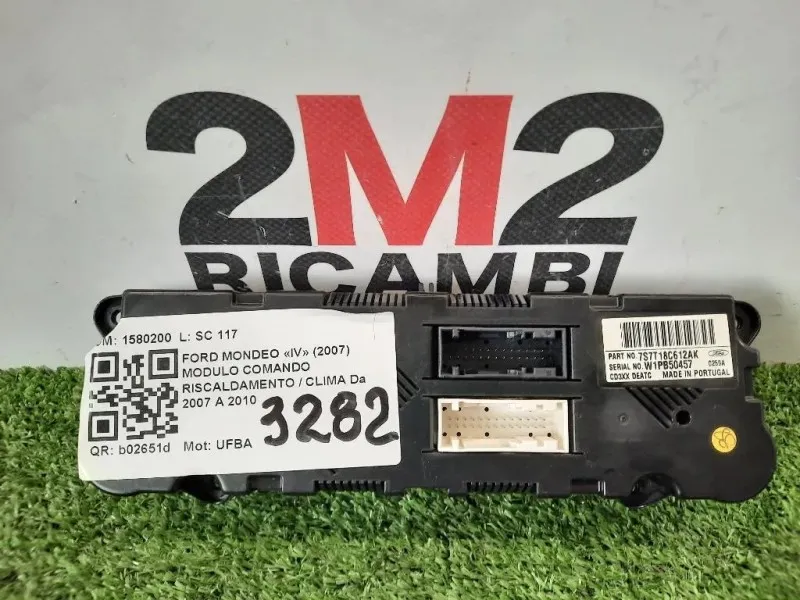 Modulo Comando Riscaldamento Clima 7S7T18C612AK CENTRALINA REGOLATORE AC Ford Mondeo IV 2007