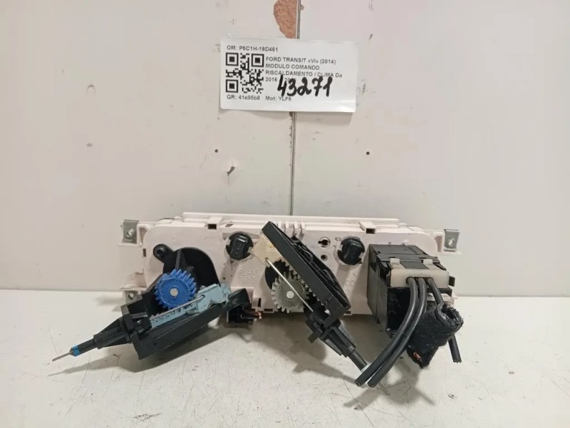 Modulo Comando Riscaldamento Clima P6C1H-18D461 Ford Transit VI 2014