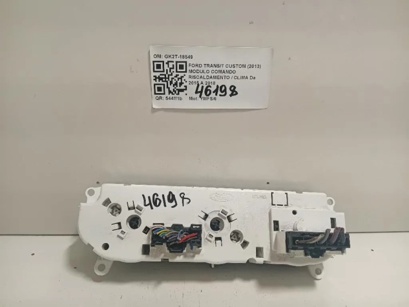 Modulo Comando Riscaldamento Clima GK2T-18549 Ford Transit Custom I 2013
