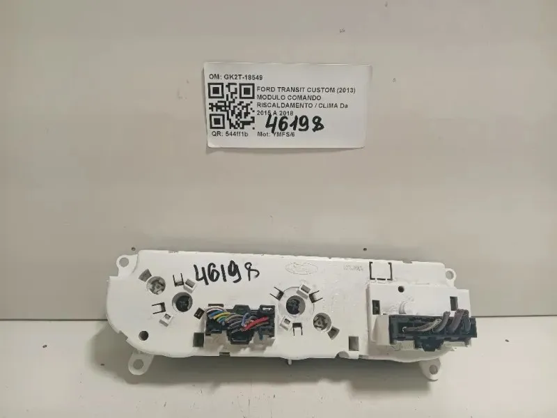 Modulo Comando Riscaldamento Clima GK2T-18549 Ford Transit Custom I 2013