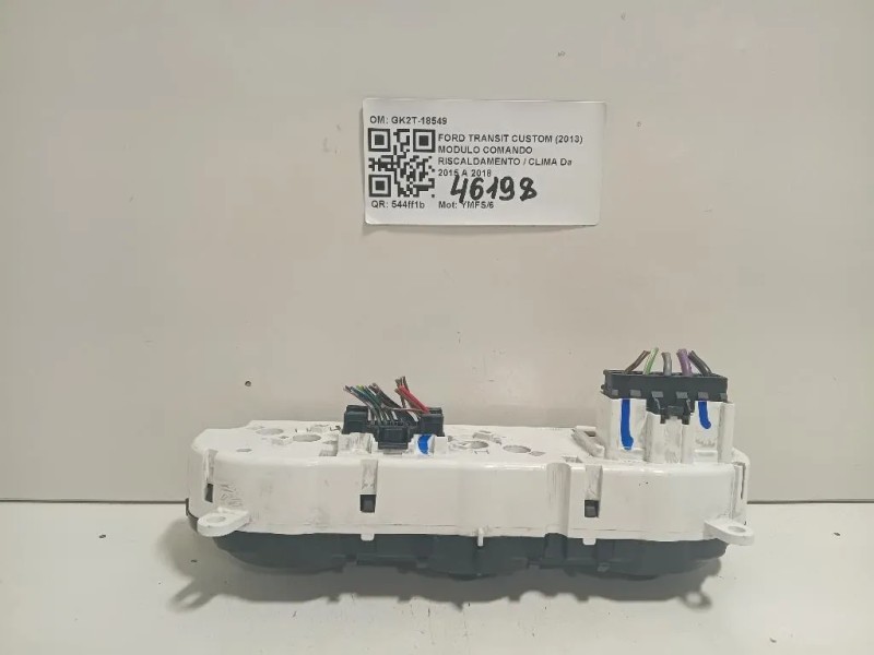 Modulo Comando Riscaldamento Clima GK2T-18549 Ford Transit Custom I 2013