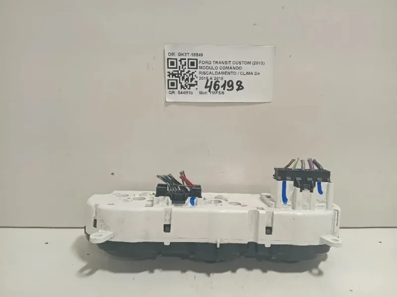 Modulo Comando Riscaldamento Clima GK2T-18549 Ford Transit Custom I 2013