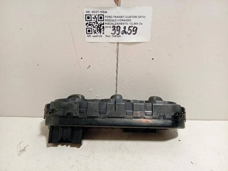 Modulo Comando Riscaldamento Clima GK2T-18549 Ford Transit Custom I 2013