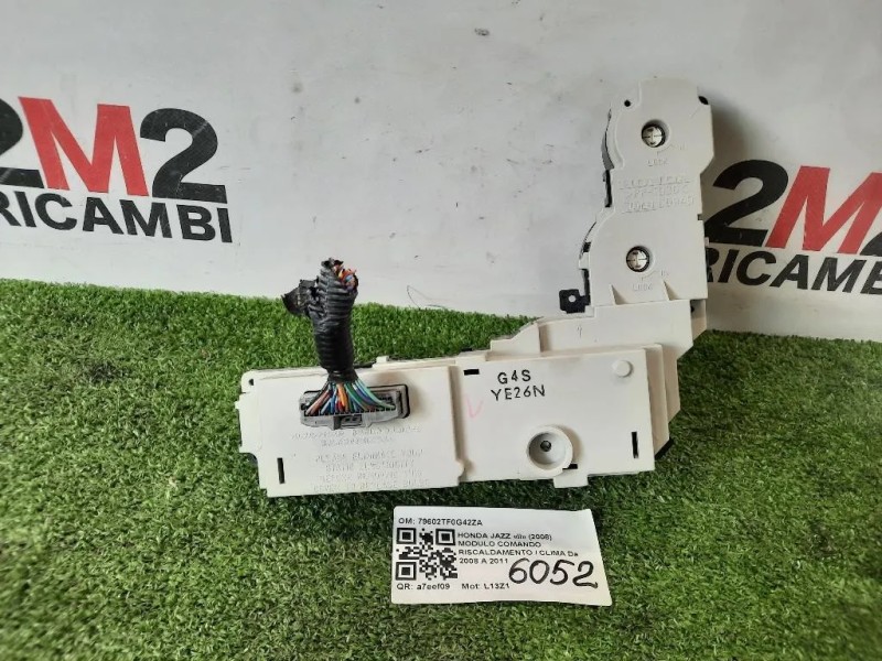 Modulo Comando Riscaldamento Clima 79602TF0G42ZA MODULO CENTRALINA Honda JAZZ II 2008