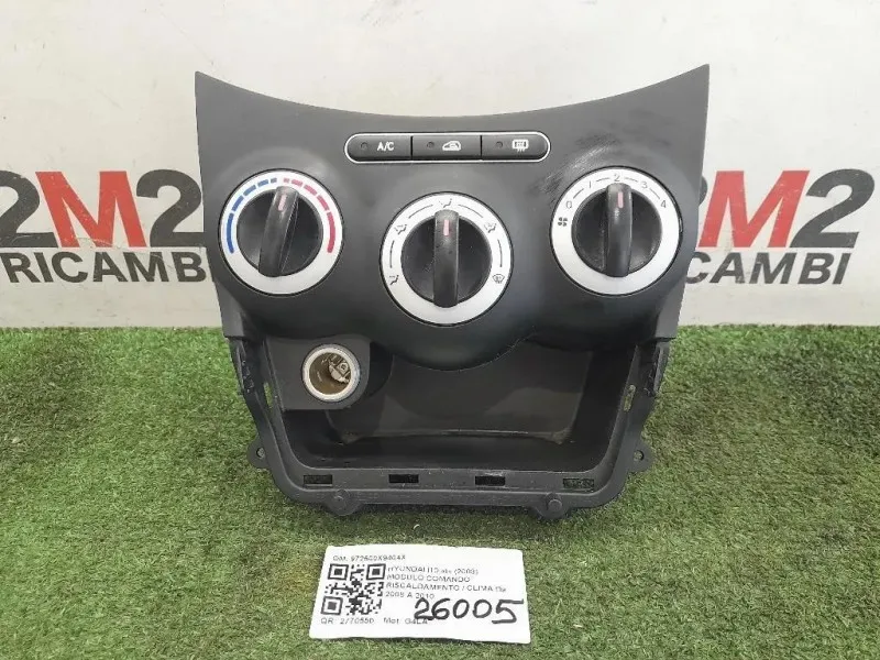 Modulo Comando Riscaldamento Clima 972500X9404X Hyundai I10 I 2008