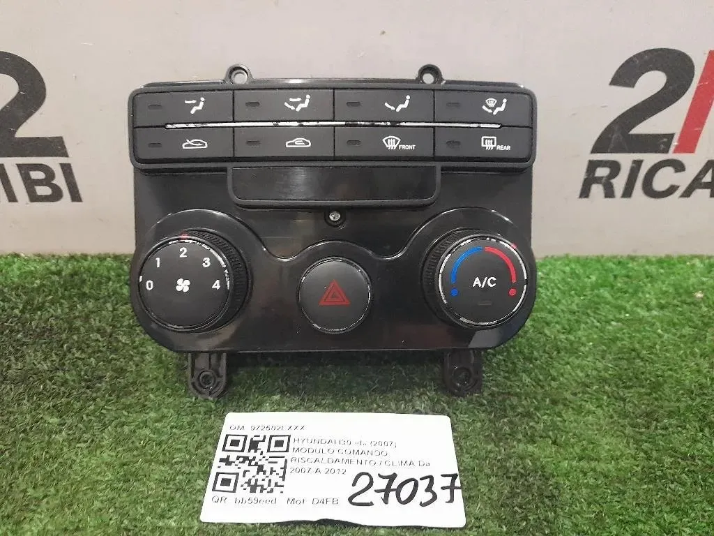 Modulo Comando Riscaldamento Clima 972502LXXX Hyundai I30 I 2007