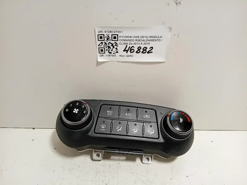 Modulo Comando Riscaldamento Clima 97250-2Y001 Hyundai IX35 2013