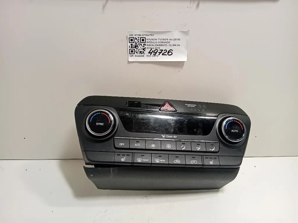 Modulo Comando Riscaldamento Clima 97250-D7530TRY Hyundai Tucson II 2015