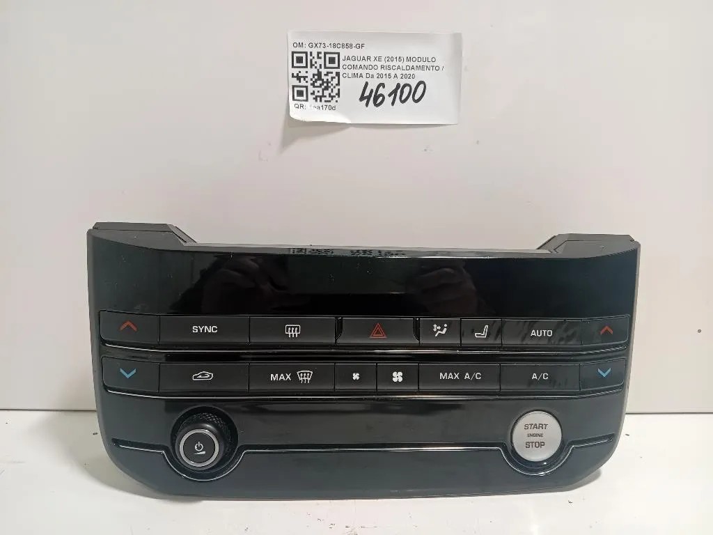Modulo Comando Riscaldamento Clima GX73-18C858-GF Jaguar XE 2015