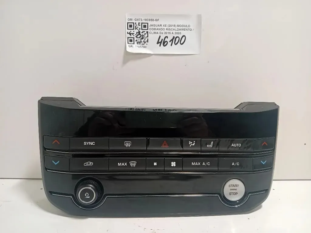 Modulo Comando Riscaldamento Clima GX73-18C858-GF Jaguar XE 2015