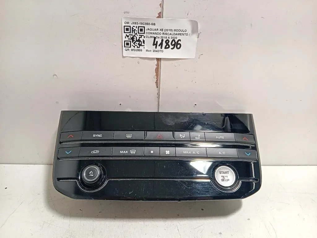 Modulo Comando Riscaldamento Clima JX63-18C858-GB Jaguar XE 2015