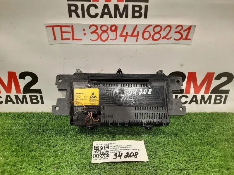 Modulo Comando Riscaldamento Clima 8X23-18C858-AG Jaguar XF I 2008