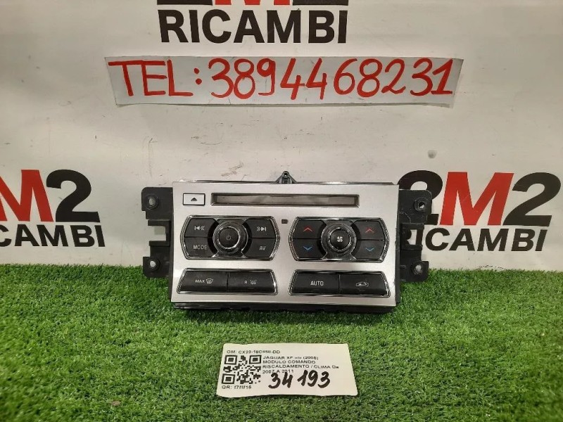 Modulo Comando Riscaldamento Clima CX23-18C858-DD Jaguar XF I 2008