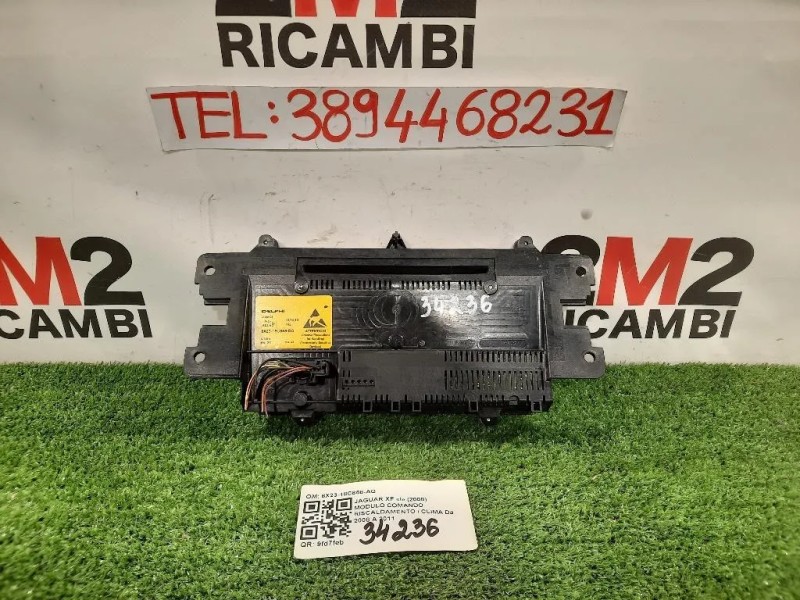 Modulo Comando Riscaldamento Clima 8X23-18C858-AG Jaguar XF I 2008