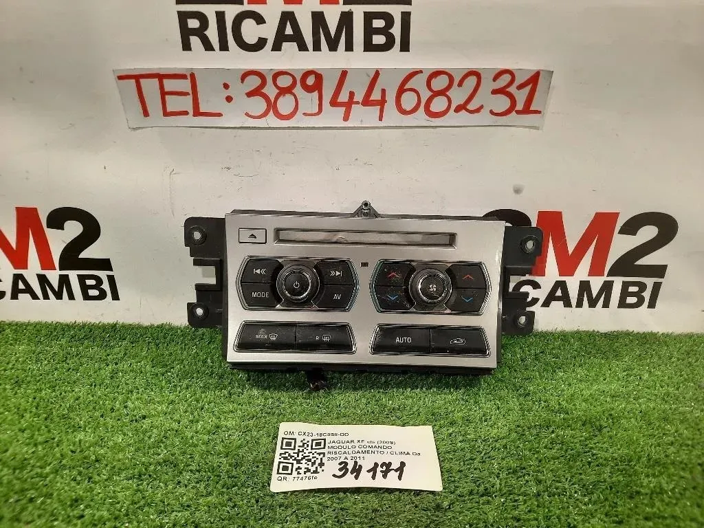 Modulo Comando Riscaldamento Clima CX23-18C858-DD Jaguar XF I 2008
