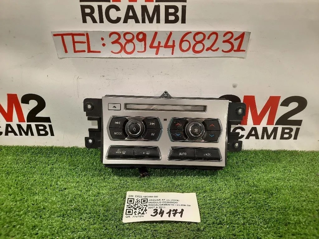 Modulo Comando Riscaldamento Clima CX23-18C858-DD Jaguar XF I 2008