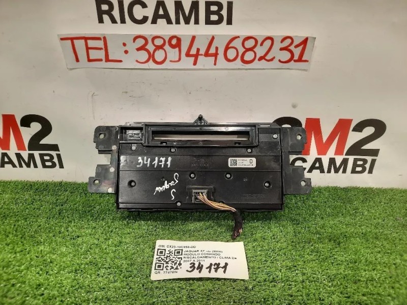 Modulo Comando Riscaldamento Clima CX23-18C858-DD Jaguar XF I 2008