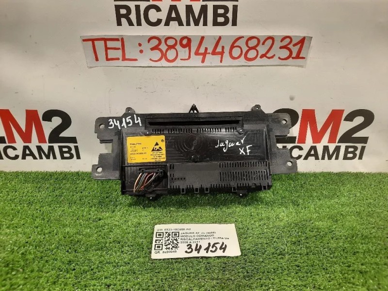 Modulo Comando Riscaldamento Clima 8X23-18C858-AG Jaguar XF I 2008
