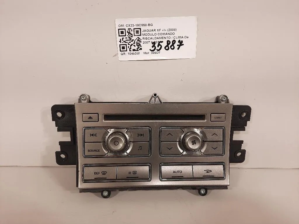 Modulo Comando Riscaldamento Clima CX23-18C858-BG Jaguar XF I 2008