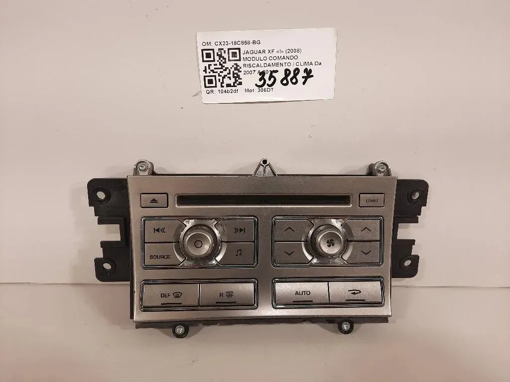 Modulo Comando Riscaldamento Clima CX23-18C858-BG Jaguar XF I 2008