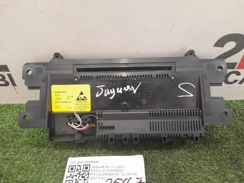 Modulo Comando Riscaldamento Clima 8X2318C858AF Jaguar XF I 2008