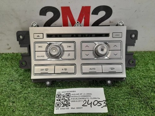 Modulo Comando Riscaldamento Clima 8X2318C858BG Jaguar XF I 2008