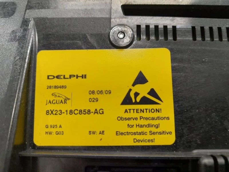 Modulo Comando Riscaldamento Clima 8X2318C858AG Jaguar XF I 2008