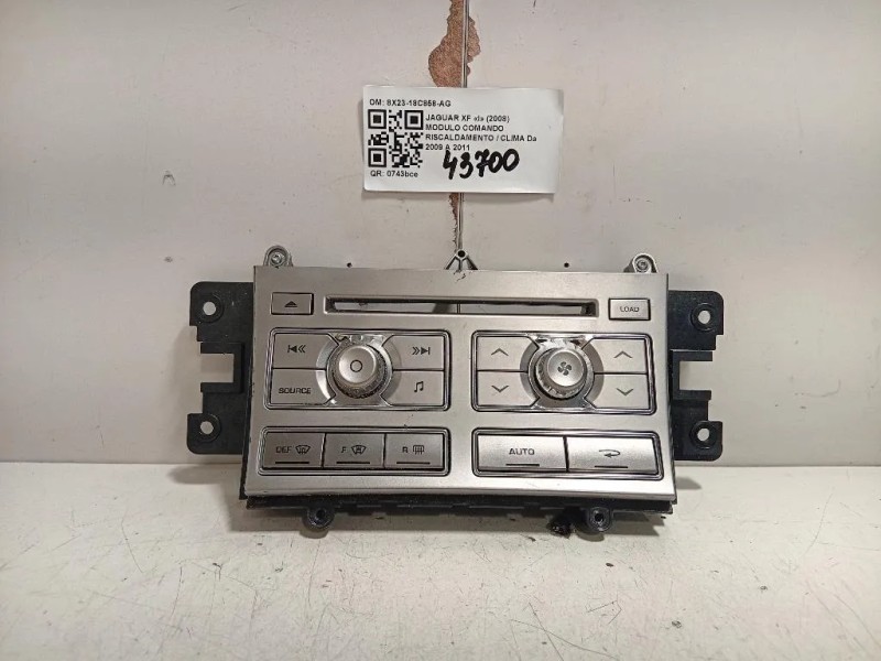 Modulo Comando Riscaldamento Clima 8X23-18C858-AG Jaguar XF I 2008