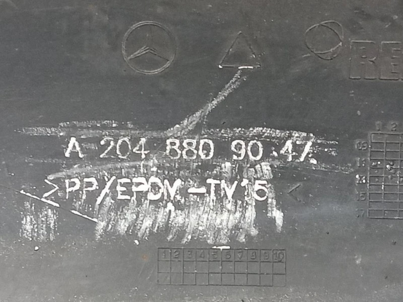 Paraurti POST A20788011479999 Mercedes Classe E C207 Coupé 2010