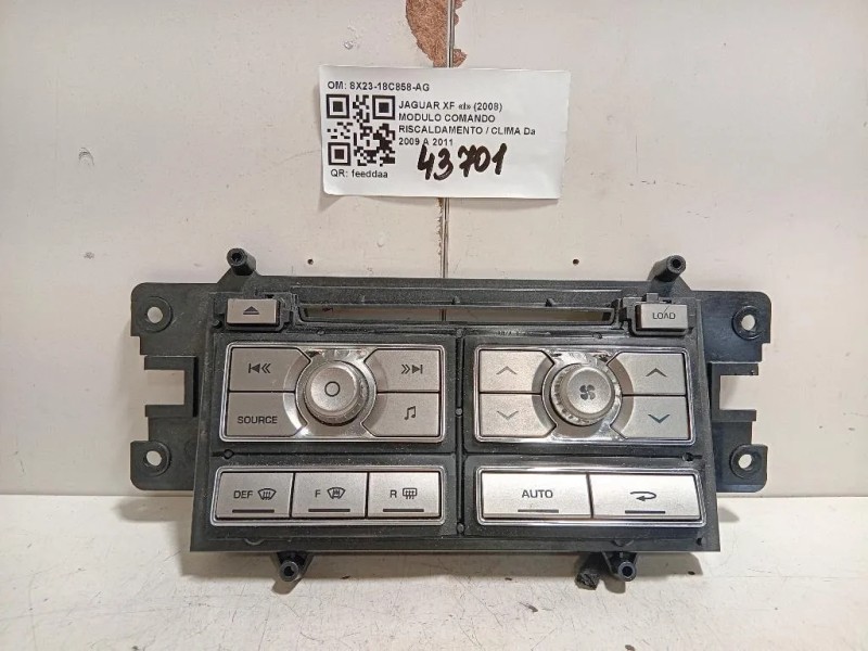Modulo Comando Riscaldamento Clima 8X23-18C858-AG Jaguar XF I 2008