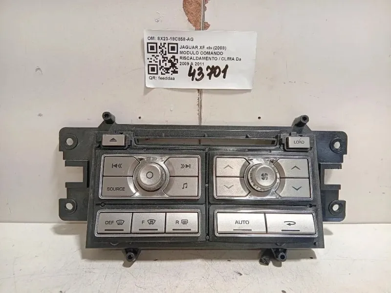 Modulo Comando Riscaldamento Clima 8X23-18C858-AG Jaguar XF I 2008