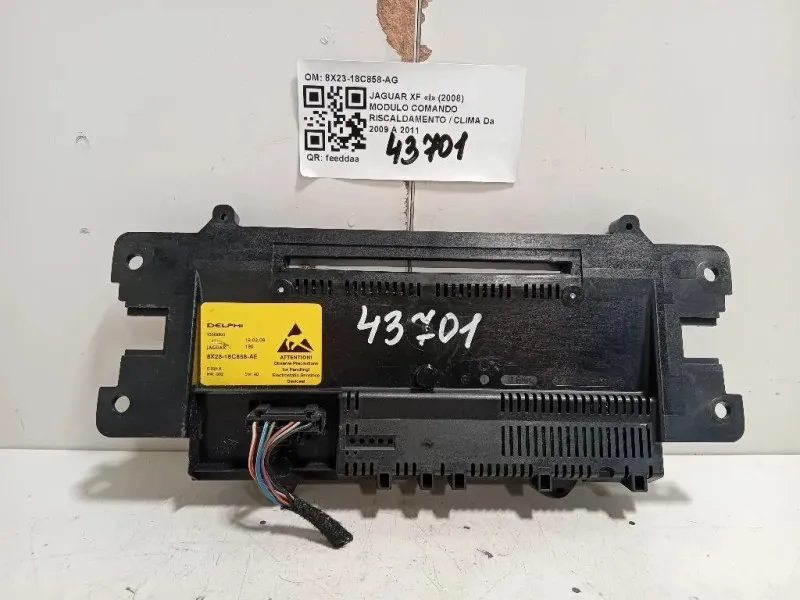 Modulo Comando Riscaldamento Clima 8X23-18C858-AG Jaguar XF I 2008